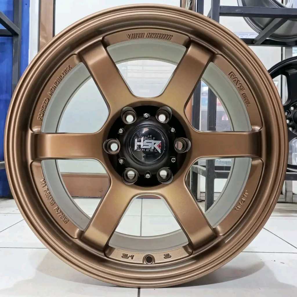 VELG HSR TOKYO HSR R18X9 HOLE 6X139,7 ET0 BRONZE