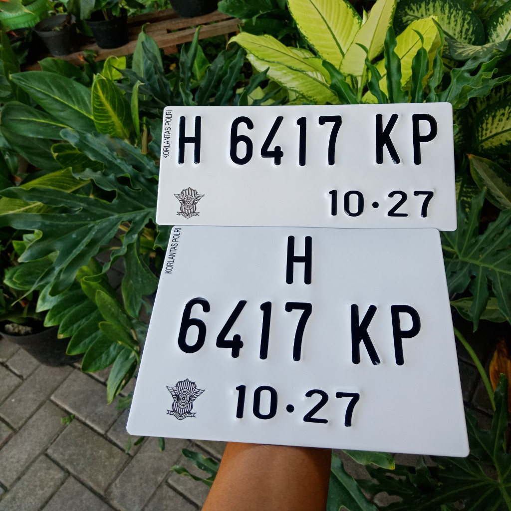 Plat Nomor Vespa Matic Plat nomor Motor Plat Nomor Costum Plat Nomor Varias