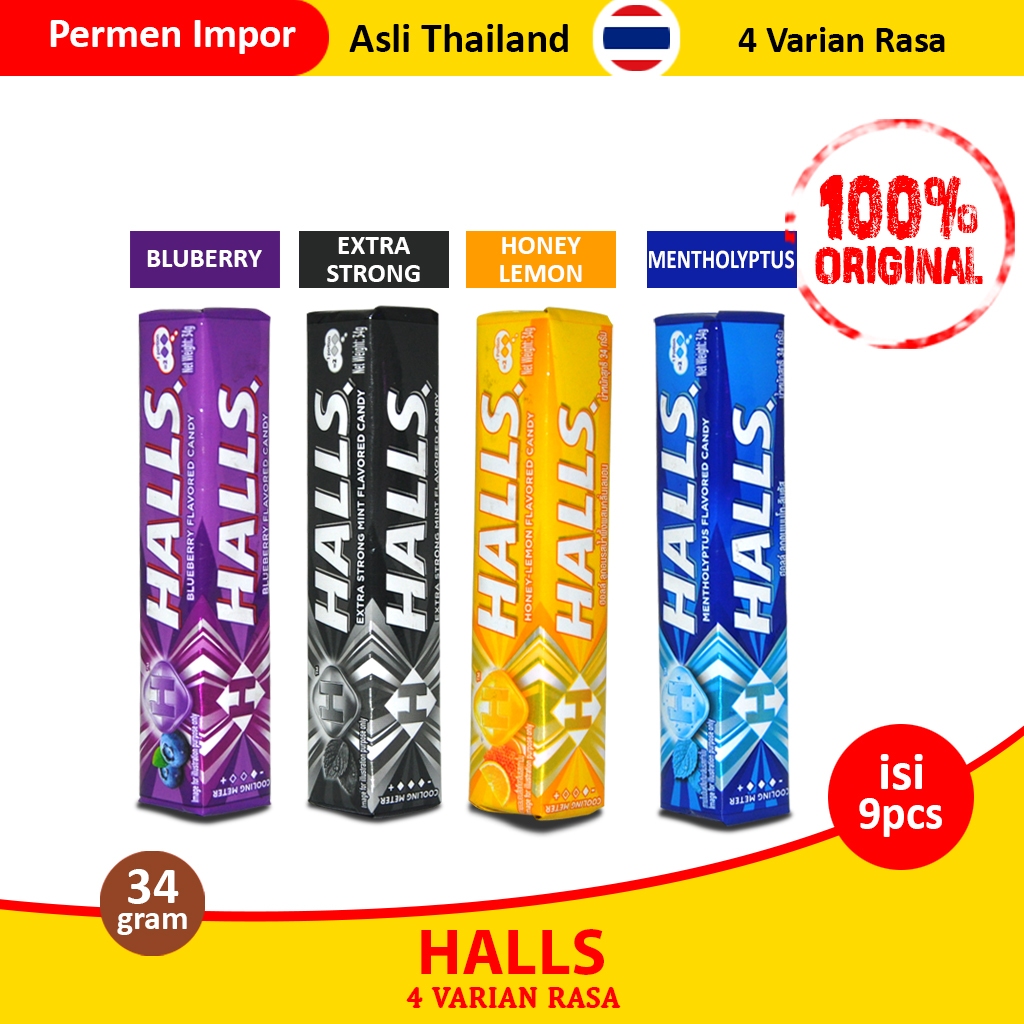 

BUY 1 GET 1 Permen Halls - 4 Varian Rasa