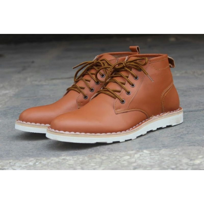 Sepatu pria boots BLACK MASTER SPON NEW