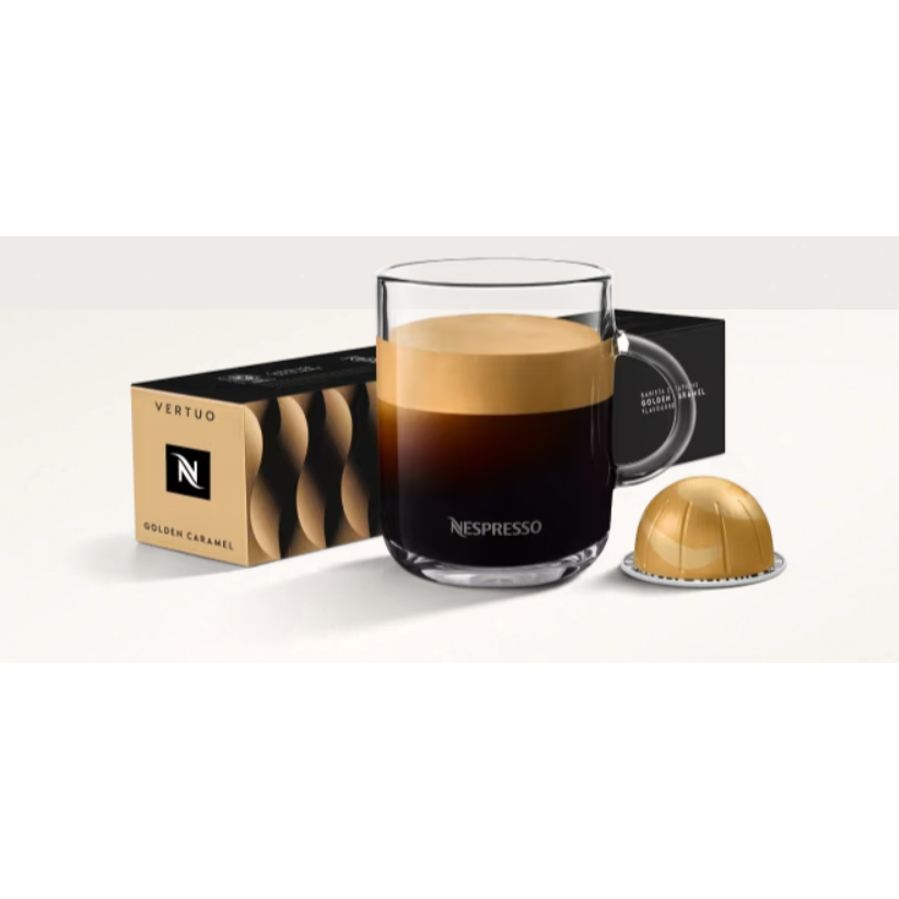 

Nespresso Vertuo Barista Creations Golden Caramel Coffe Capsule