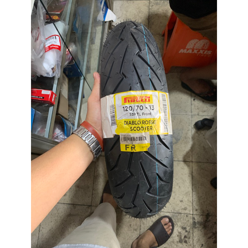 Ban Pirelli diablo rosso scooter Nmax Ring 13