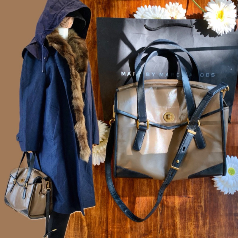 marc jacobs preloved MJ original ori auth marc jacob khakis biru PL