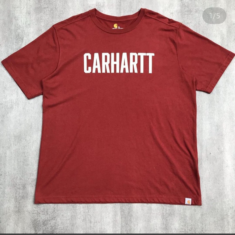 Carhartt Maddock Graphic Block Logo 103203 ShortSleeved T-Shirt