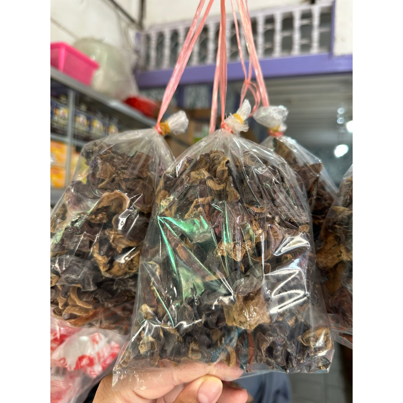 

Jamur Kuping Hitam Kering / Dried Black Mushroom 50gr / 100gr