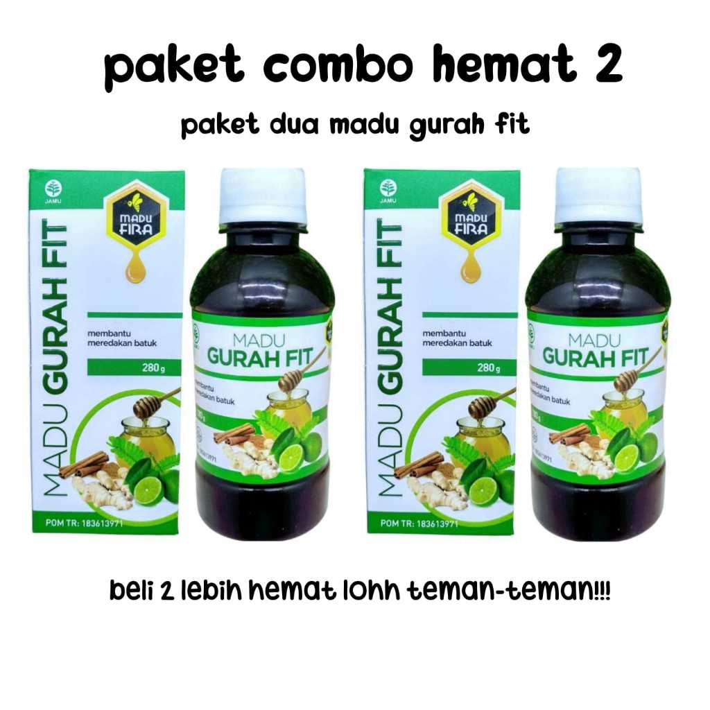 

Madu Gurahfit paket hemat 2 | madu batuk original 100%