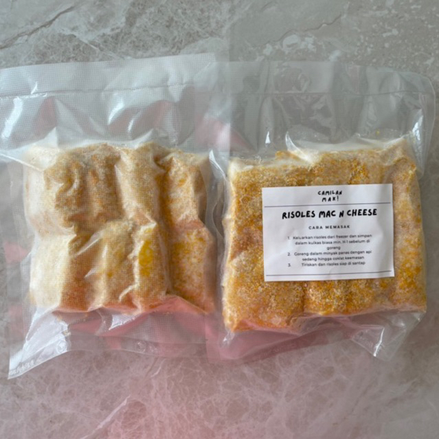 

RISOLES MAC N CHEESE FROZEN (Smoked Beef) HALAL