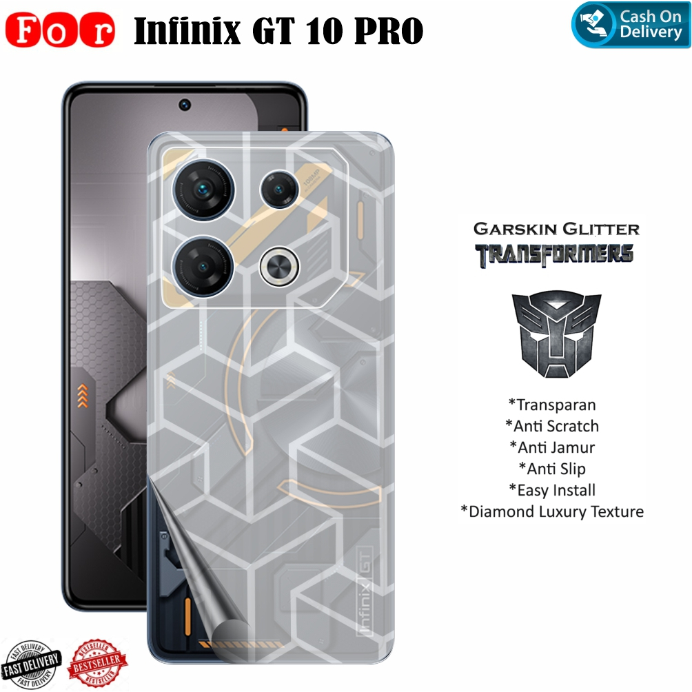 Garskin Infinix GT 10 PRO Skin Carbon Sticker Handphone Motif Anti Jamur