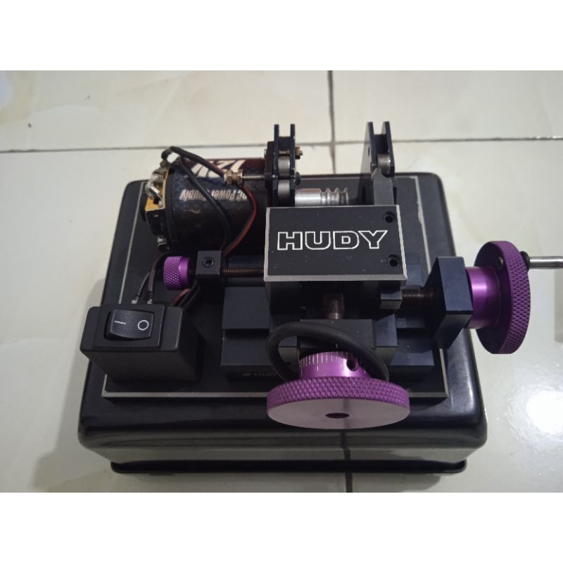 Alat bubut kepala angkur Tamiya sloop merk HUDY like new