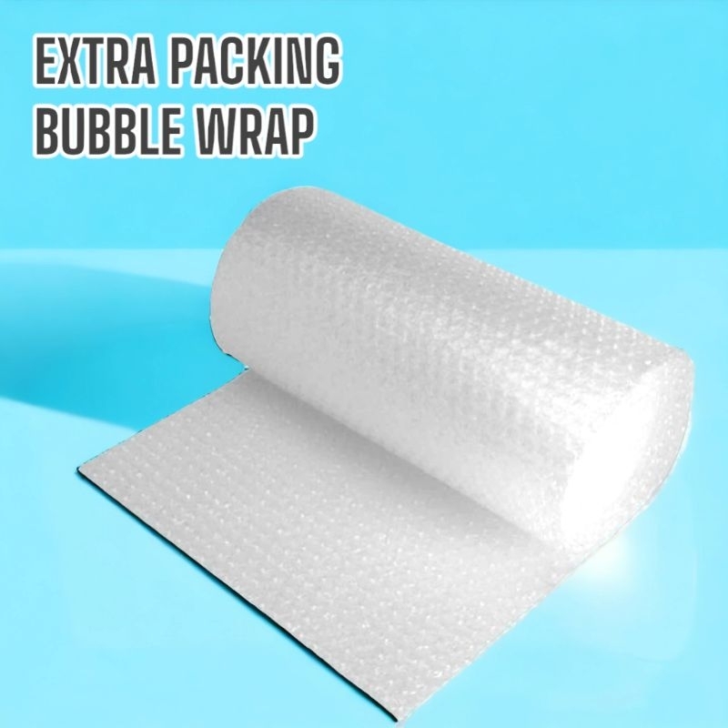 

Extra Packing Bubble Wrap biar aman