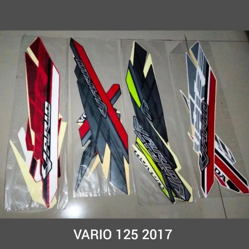 STRIPING STANDAR/LIS BODY MOTOR HONDA VARIO 125 LED 2017