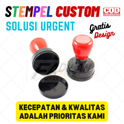 

Stempel Custom / Ukuran D42 / Otomatis tinta