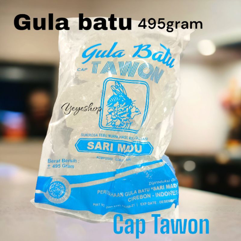 SUPER GULA BATU TAWON-Gula batu asli tebu 500gram