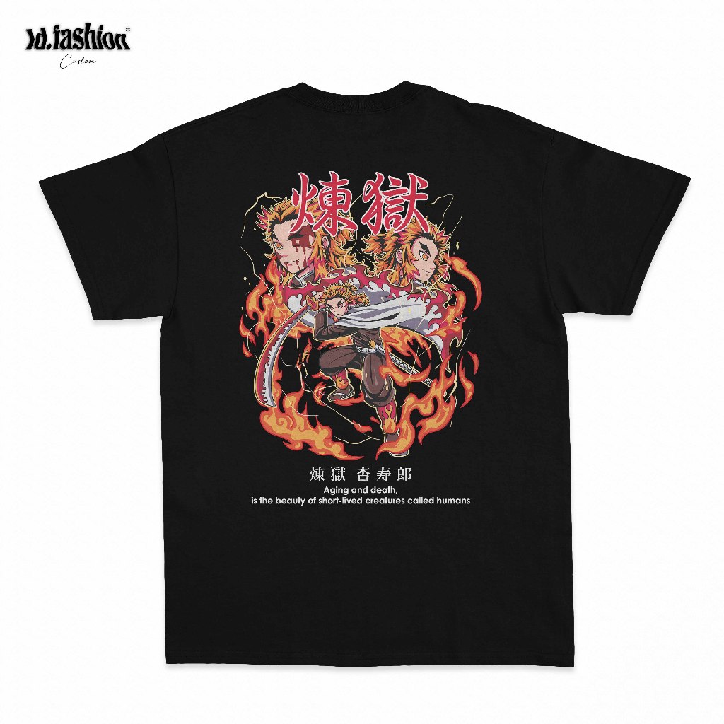 T shirt anime demonslayer KYOJURO RENGOKU