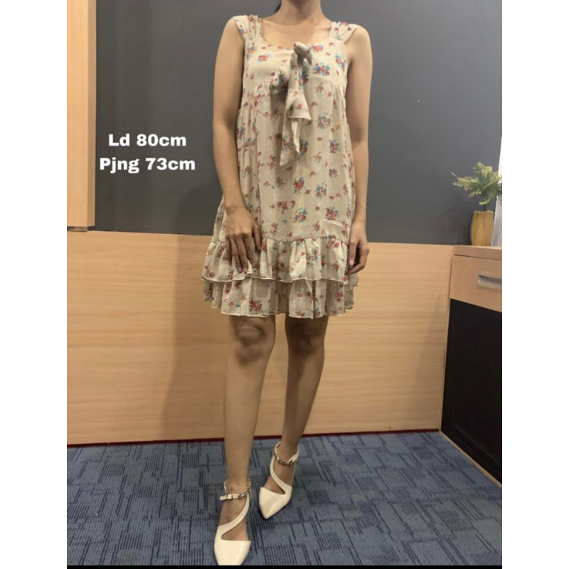 Dress wanita sifon preloved