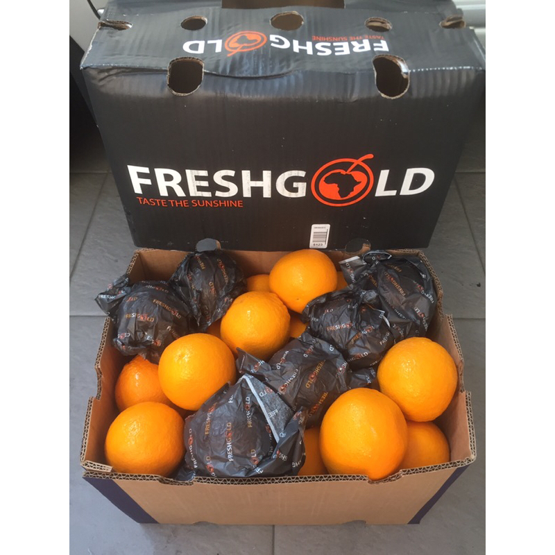 

Jeruk Sunkis Valencia Africa 1 Dus (14 KG) Fresh Import