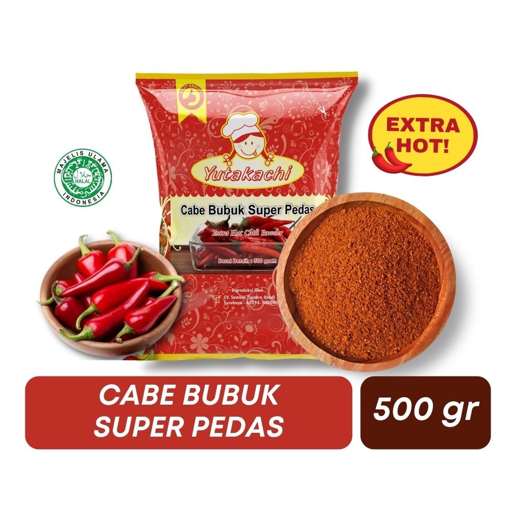 

CABE BUBUK SUPER PEDAS 500 GRAM