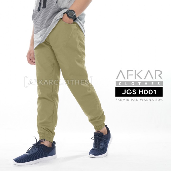 Afkar Clothes - BANTING HARGA/Celana Jogger/ Jogger Pria/ celana panjang Afkar JGS