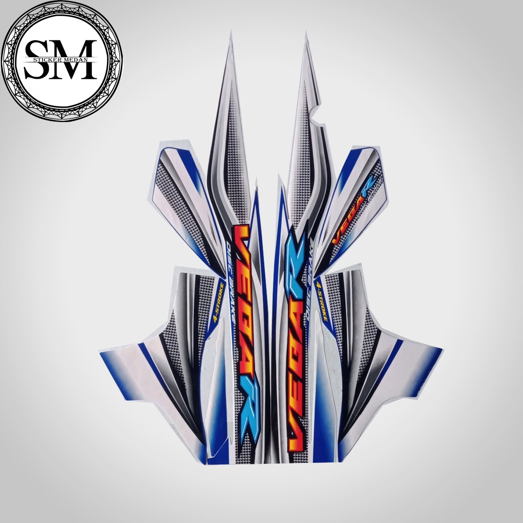 Stiker Striping Yamaha Vega R 2005 List Body Motor Stiker Standar Vega R 2005