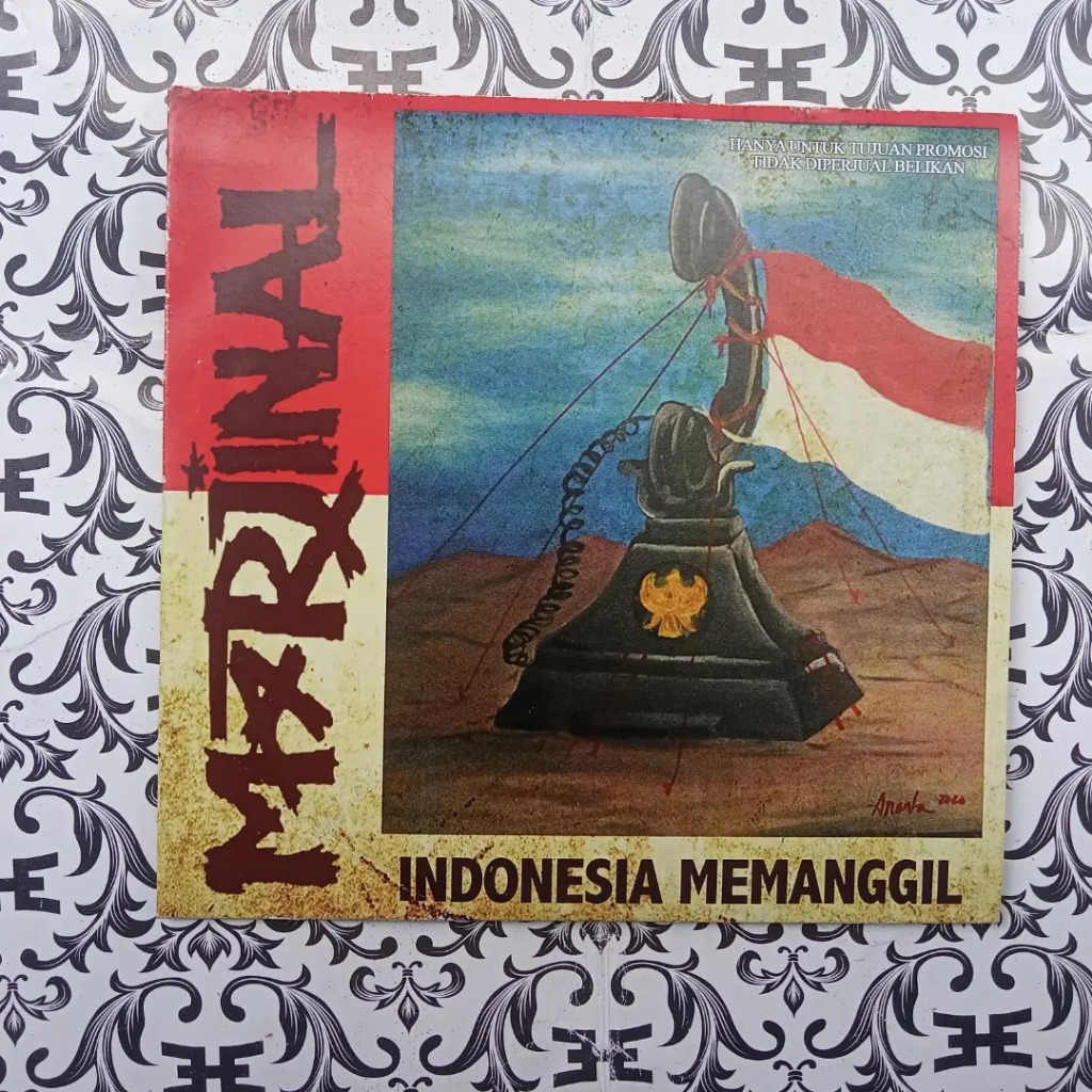 CD marjinal singel indonesia memanggil || cd promotion limited and rare