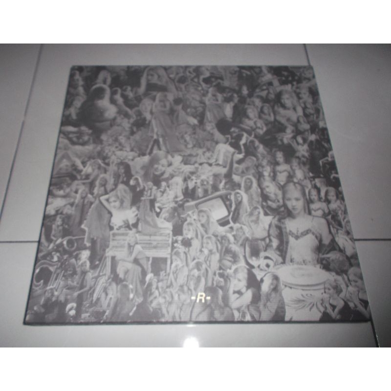 Rose Blackpink -R- Album Vinyl LP Unsealed Fullset BOOKED