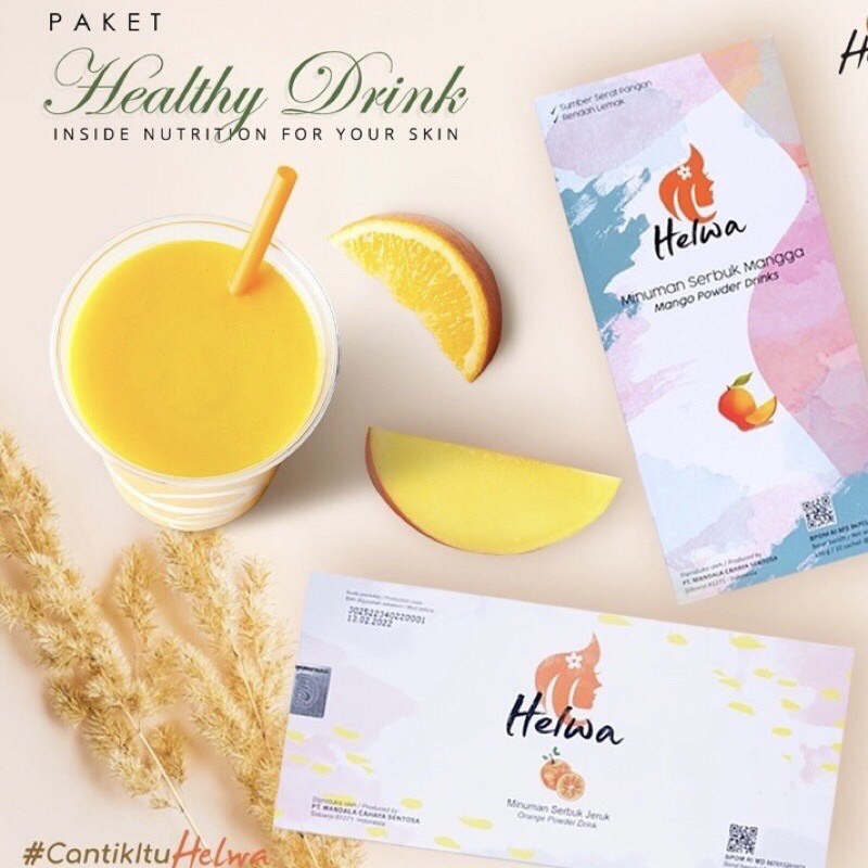 

(BUNDLE HEMAT) PAKET HEALTHY DRINK Helwa Beautycare