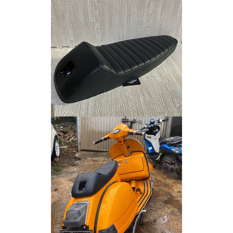 Jok vespa racing jok caferacer vespa px ps exlusive