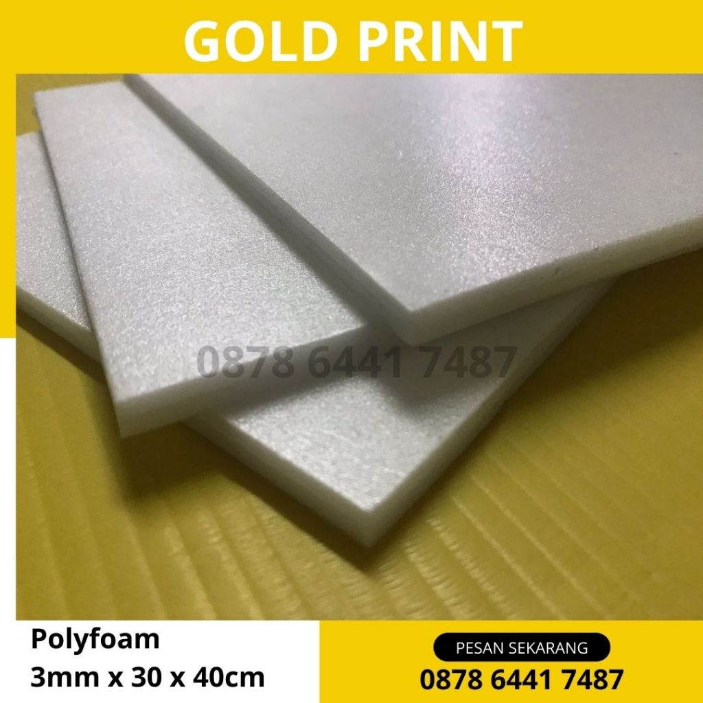 

Polyfoam 3mm x 30 x 40cm