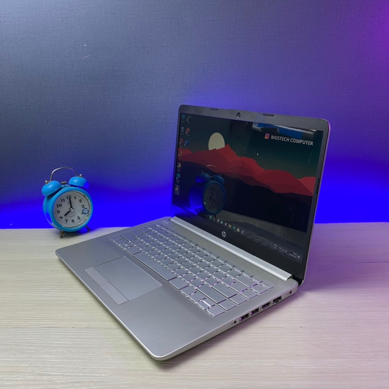 Laptop Hp 14s AMD A4-9125 Ram 4GB SSD 256GB Window11 MULUS