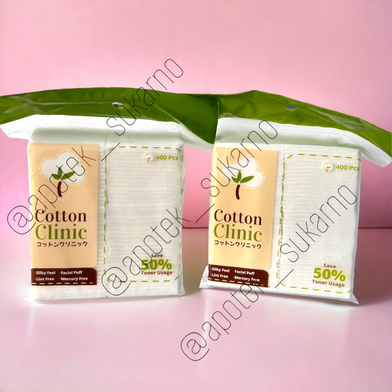 COTTON CLINIC KAPAS // COTTON CLINIC TONER PADS