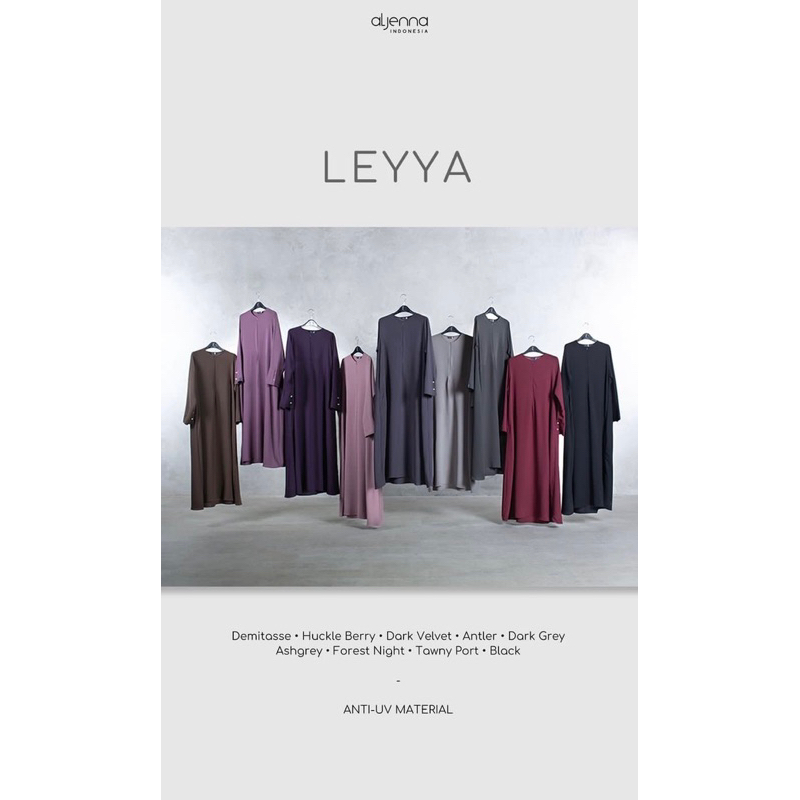 Leyya dress Aljenna Black (pesanan)