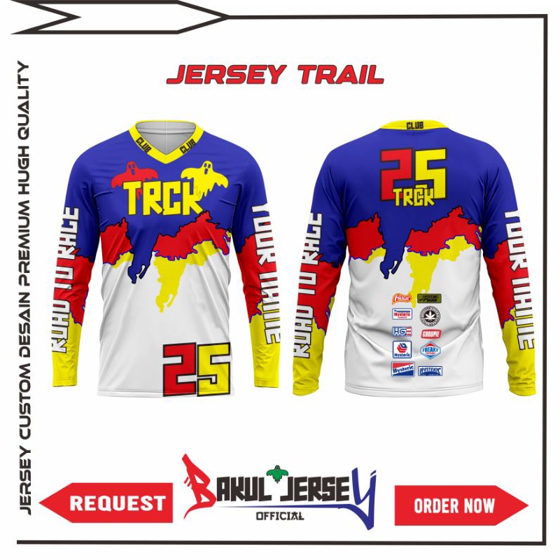 jersey motocroas kaos lengan panjang jersey trail kaos trail
