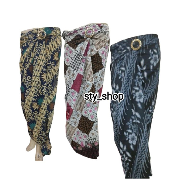 Bawahan Kebaya Rok Serut / Model Rok Lilit