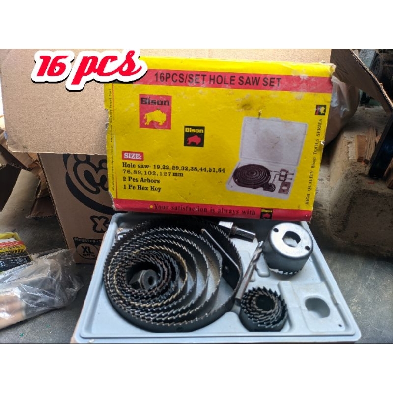 Mata Hole saw  16 pcs