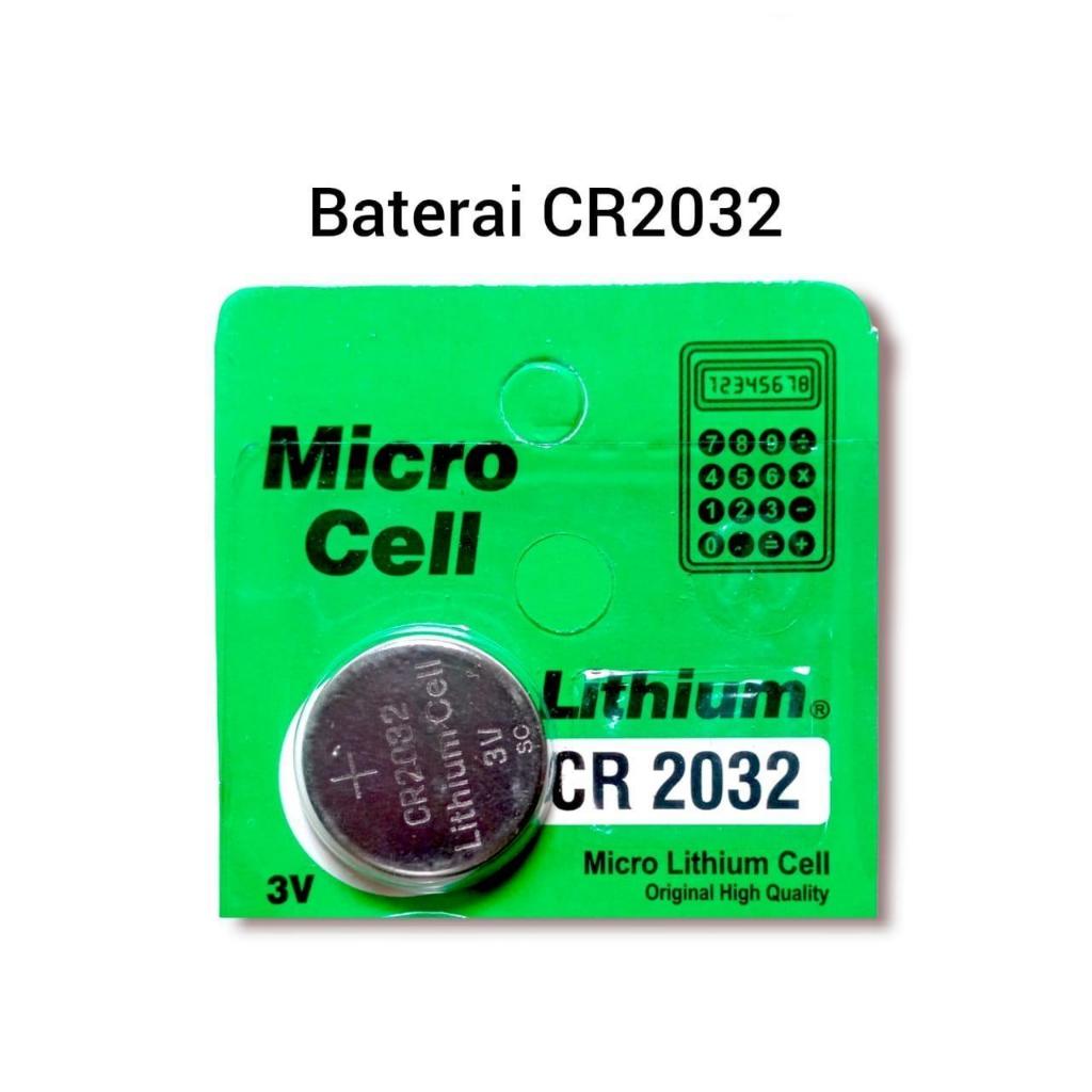 1 PCS - Baterai CR2032 Micro Cell Lithium Original 3V - Baterai CMOS Komputer, Remote Alarm Mobil, Mainan, dan Peralatan Elektronik Lainnya - ORIGINAL BATTERY CR 2032 - LIBRA STORE
