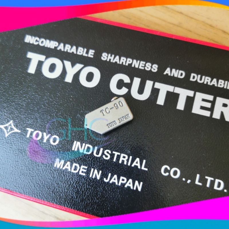 Mata Pisau Potong Kaca TC 90 Toyo Original Japan Pisau Pemotong Kaca Toyo Cutter TC90
