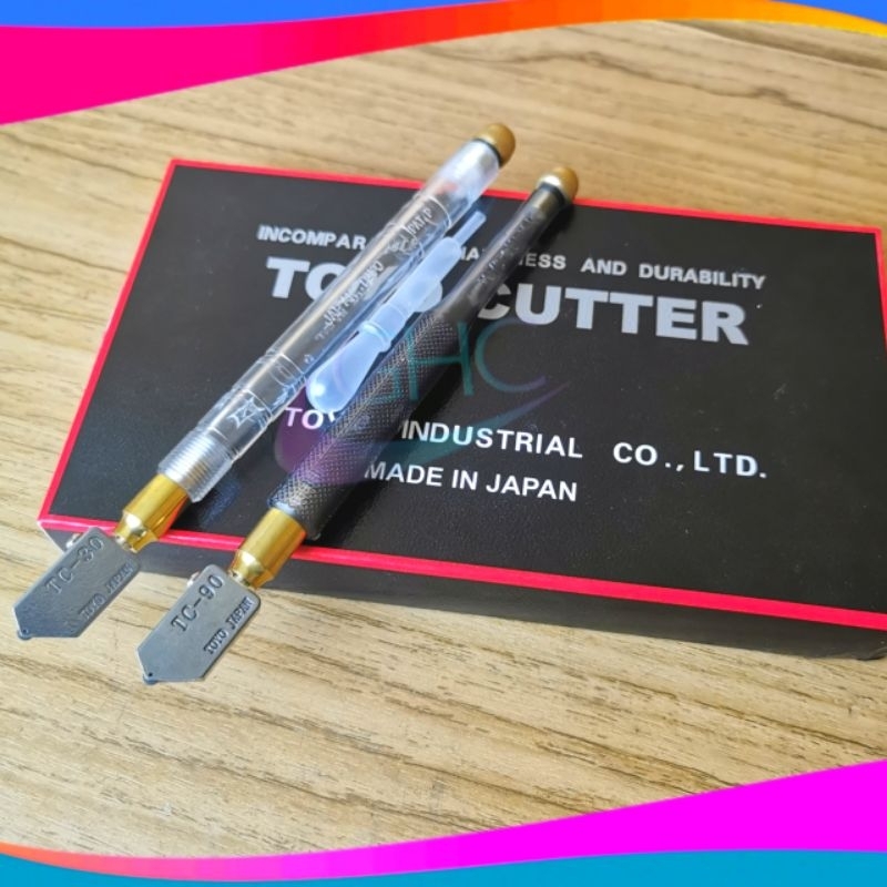 TOYO TC 90 TC 30 Original Japan Pisau Potong Kaca Pisau Pemotong Kaca Ubin TC 30 TC 90