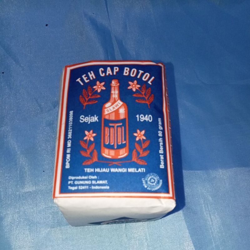 

Teh cap botol 80gr biru