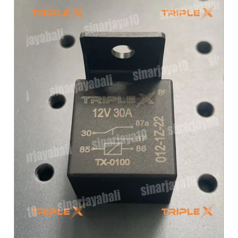 relay 5p 5kaki 12volt 12v 12 volt rellay 5pin relai lampu klakson otomatis relay