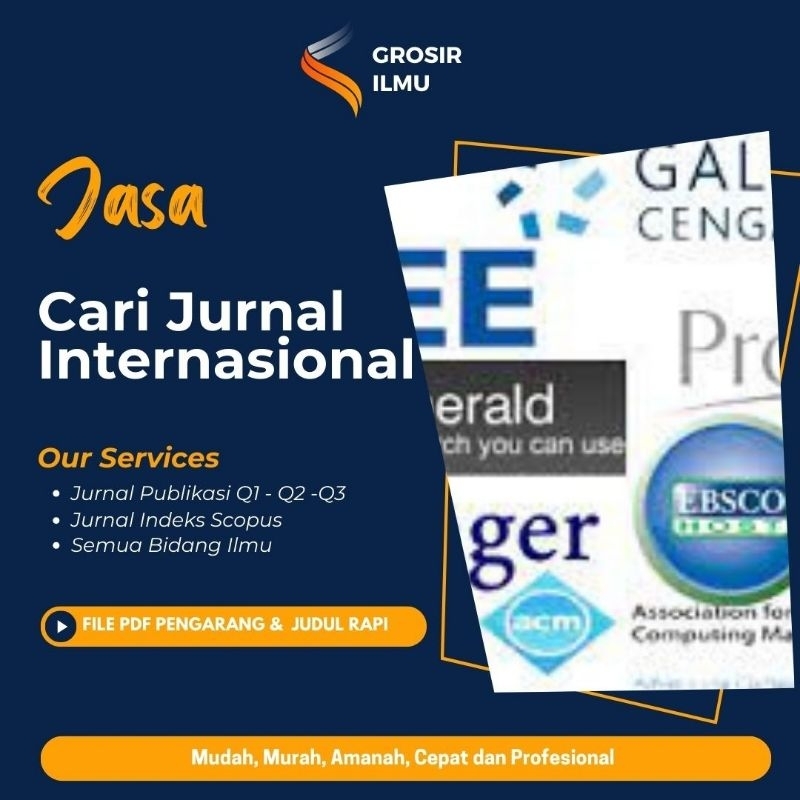 GrosirIlmu - CARI (Cari & Download) JURNAL INTERNATIONAL/NASIONAL UNTUK DISERTASI/TESIS/SKRIPSI DLL