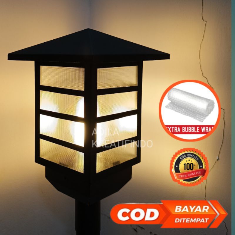 Lampu pilar // lampu pagar // lampu teras // lampu pagar halaman // lampu  depan rumah