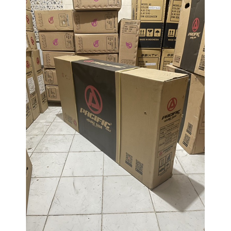 Kardus Sepeda Packing Dus Kotak Panjang Lipat Mtb Gunung Roadbike Balap BMX Mini Anak 12 16 18 20 22