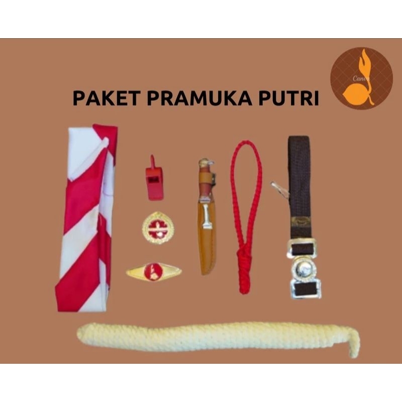 

1SET PERLENGKAPAN PRAMUKA PUTRA PUTRI TINGKAT PENGGALANG HARGA EKONOMIS