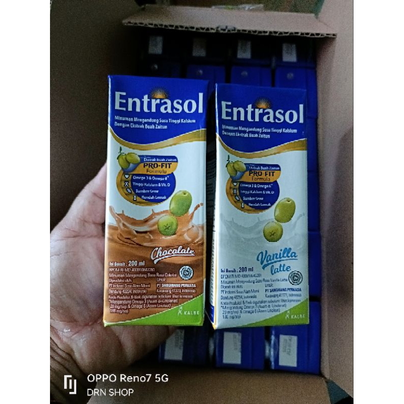 

Entarsol RTD 200ml Nutrisi Tinggi Kalsium Dan Rendah Lemak