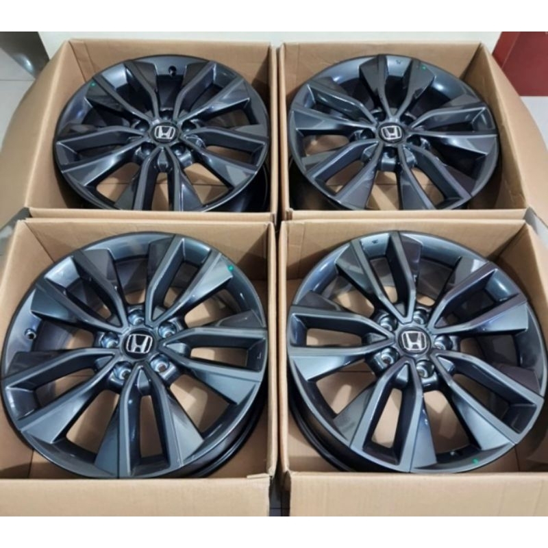velg original Honda HRV ring 18 pcd 5x114 cocok HRV CRV BRV DLL #aslioriginal#velg#ori