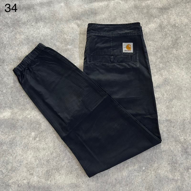 Celana Panjang Carhartt WIP Marshall jogger navy Original
