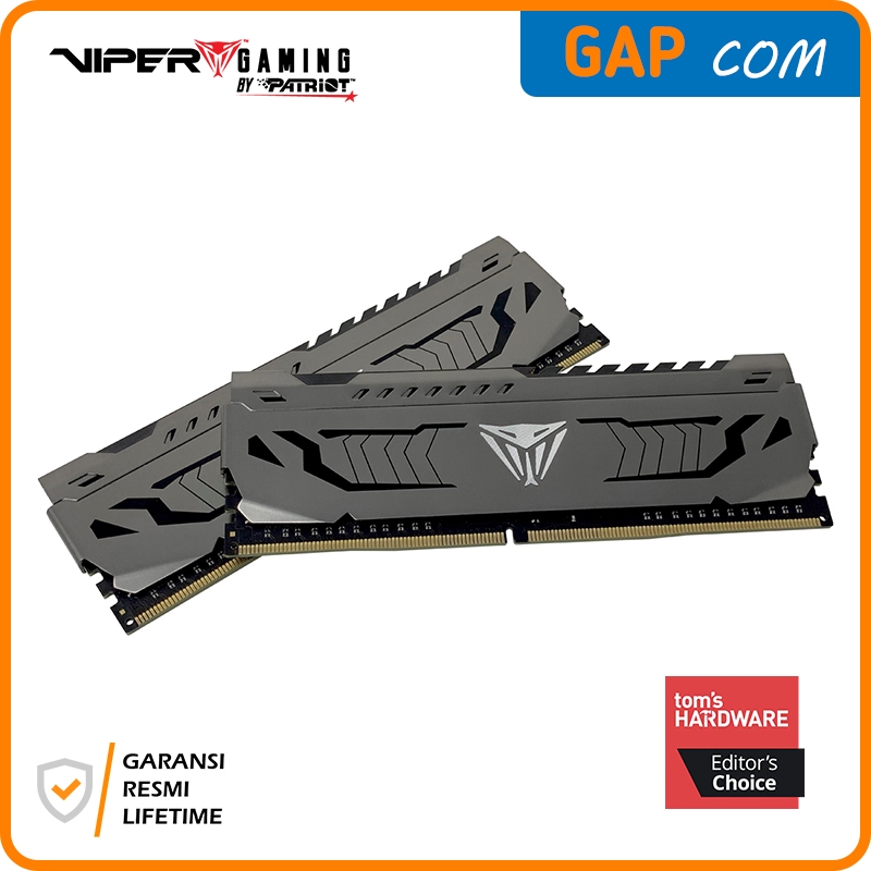 RAM Patriot Viper Steel DDR4 16GB (2x8GB) 4000MHz/4400MHz CL19 Dual Channel Memory Kit