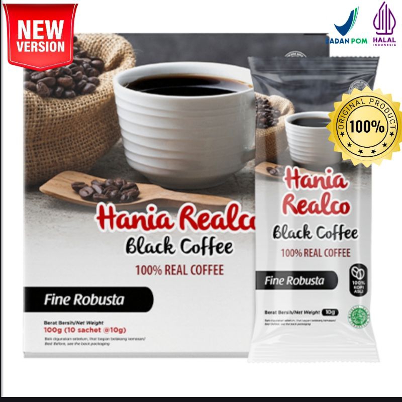 

HANIA REALCO BLACK COFFEE FINE ROBUSTA