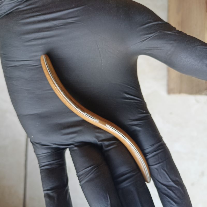 Razor Lengkung Vintage untuk Barber, Salon & Pangkas Rambut