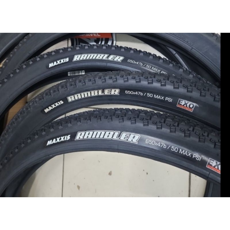 ban luar sepeda mtb 27.5 x 1.85 maxxis rambler 650 x 47b wired